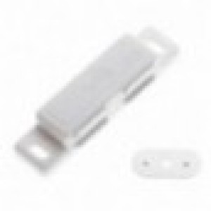 AMIG Double Magnetic Catch For Furniture 76x18mm For Closing Wardrobe Doors. Maximum Load: 6 kg.