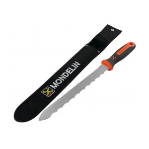 MONDELIN Knife 28cm Construction Materials With Double Tooth Soft Handle