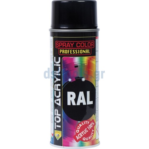 Spray Βαφής Ral 2011 Βαθύ Πορτοκαλί 400ml TOP ACRYLIC