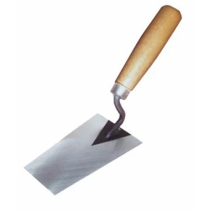 Trowel 18cm Sharp Wooden Handle