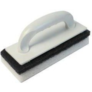 Set Σφουγγάρια 2 Τεμ. Ανταλλ/κό Για Τριβείο VELCRO 250x100cm Λευκό & Μαύρο