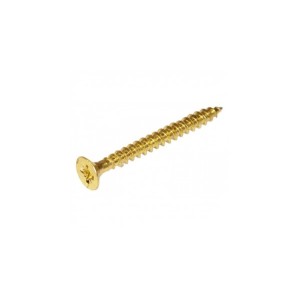 LIH-LIN Flat head screw Brass 3mm Box 1000 Pcs.