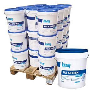 KNAUF FILL & FINISH LIGHT Υλικό γεμίσματος & σπατουλαρίσματος 20Kg