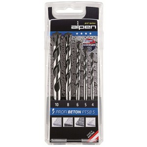 ALPEN Set Drill Bits Beton 5 Pcs.