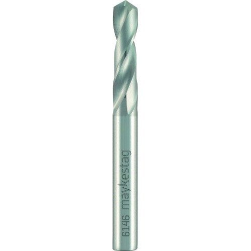 MAYKESTAG Solid carbide stub drill, No4-8mm short 3xD DIN 6539