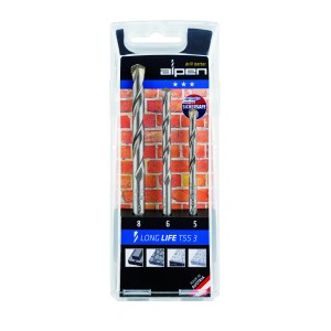 ALPEN Diamond Drill Set 3 Pcs.