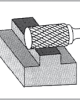 ALPEN Carbide Cylindrical Milling Cutter With 6mm Shaft