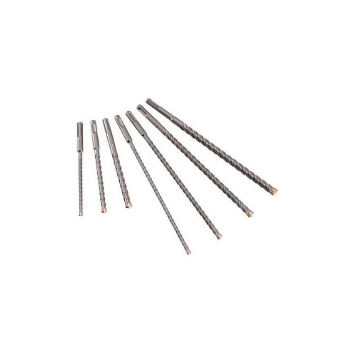 ALPEN Drilled set: 7 pcs. SDS+ reinforced concrete drill bits, FORCE X Mix Box 7 + 3 pcs. Profi MultiCut PM-3 universal drill bits