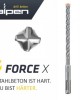 ALPEN FORCE X SDS PLUS Drill Bit, Plw, L=210/150, O No 6.0 4 Pieces