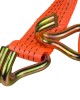 Ratchet Tie Down Strap with J Hooks 8m/5T/50mm