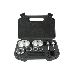 Carbide Coated Hole Saw Set 6 pcs (22-73mm)