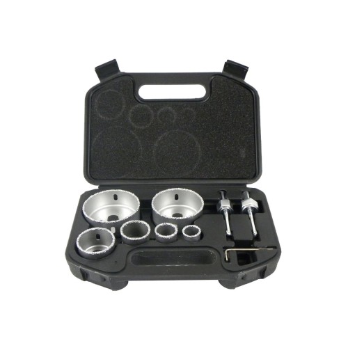 Carbide Coated Hole Saw Set 6 pcs (22-73mm)