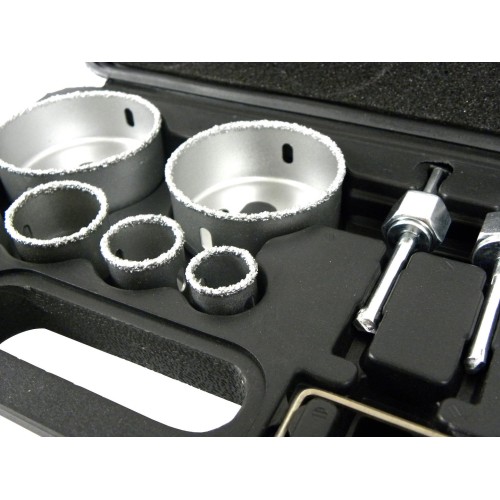 Carbide Coated Hole Saw Set 6 pcs (22-73mm)