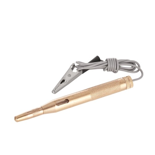 6-24V metal automotive circuit tester with 90cm cable