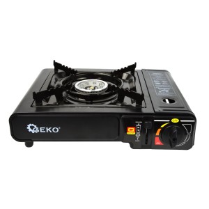 Εστία Υγραερίου Μονή Σε Βαλιτσάκι Μαύρη 2,5 KW