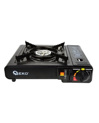 Εστία Υγραερίου Μονή Σε Βαλιτσάκι Μαύρη 2,5 KW