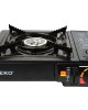 Εστία Υγραερίου Μονή Σε Βαλιτσάκι Μαύρη 2,5 KW