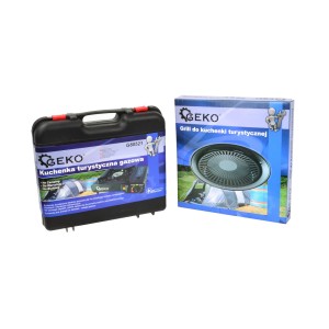 Εστία Υγραερίου Μονή Σε Βαλιτσάκι Μαύρη 2,5 KW