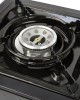 Εστία Υγραερίου Μονή Σε Βαλιτσάκι Μαύρη 2,5 KW