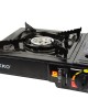 Εστία Υγραερίου Μονή Σε Βαλιτσάκι Μαύρη 2,5 KW