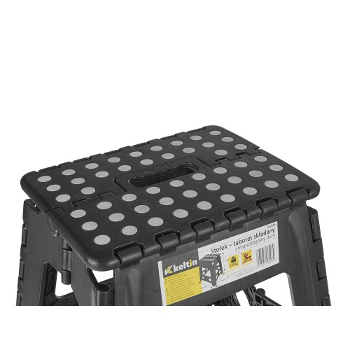 Anti-slip folding stool MAX 150Kg 39cm