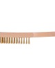 4-row Wire Brush Rust Removal With Scraper