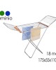 Aluminum Clothes Airer 18m 175x55x110cm
