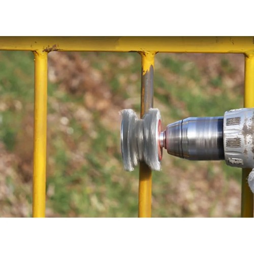 SIT Συρματόβουρτσα Καγγέλων 18mm Με Άξονα 10mm “CLEPSYDRA”
