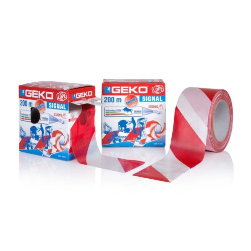 Marking Tape 7cmx200m White-Red