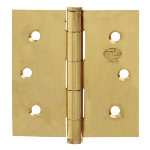 Hinges Brass 2.5''x 2.5'' (63m3x2.4mm) Mod 3010