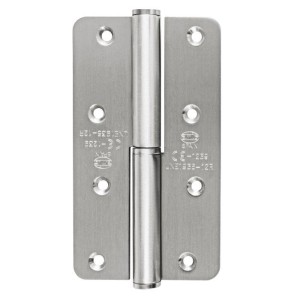 Μεντεσές Inox 140x80x3mm Αριστερός