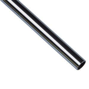 Closet Pipe Φ19x0.8 m Nickel Satin Steel