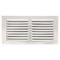 170x170mm Silver Aluminum Ventilation Louver With Mosquito Net