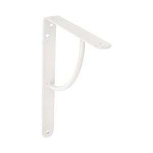 Corner 50x125mm Shelves White Steel