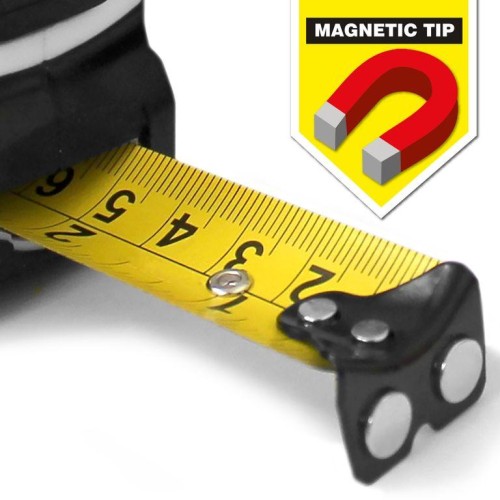 DEKTON 8m/25mm Magnetic Measuring Tape