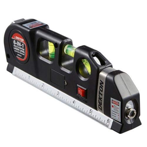 DEKTON 15cm Multipurpose Laser Level 6 In 1