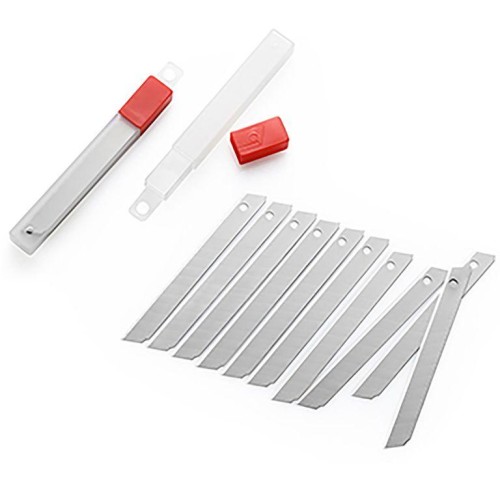 DEKTON Set Blades 9mm 2x10 pcs. For Carpet Cutter - Carbon Steel