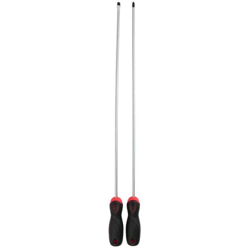 DEKTON Screwdriver Set 2 Pcs.450m &Pz2-Flat 6mm