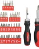 DEKTON Set 42 pcs. Bits & Ratchet Screwdrivers