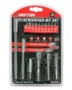 DEKTON Set 16 pcs. Nut Adapters -Straight Tips-PH-PZ