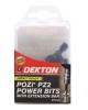 DEKTON Set Μύτες 20 Τεμ. 25mm S2 Steel Impact Bits P22 With Ext Bar