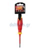 DEKTON Screwdriver PH 0x60mm VDE Electricians