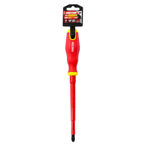 DEKTON Screwdriver PZ 3x150mm VDE Electricians