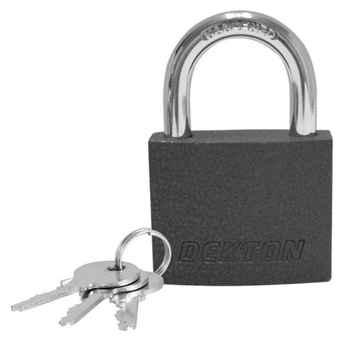 DEKTON Padlock 63mm Black Iron