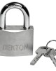 DEKTON 40mm Satin Padlock With 3 Security Keys