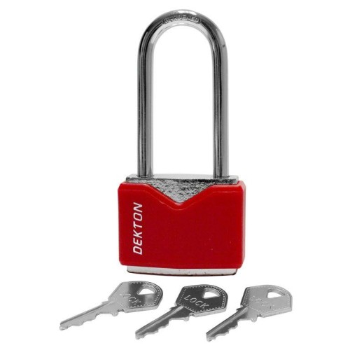 DEKTON Padlock Long Neck 50mm With Coating