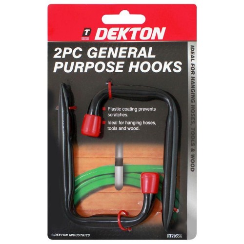 DEKTON Set of General Purpose Hooks No 12mm