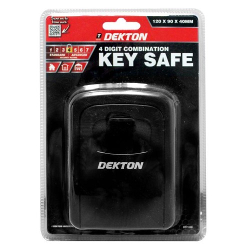 DEKTON Mini Safe-Key Combination Lock 9x12x40mm