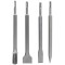 DEKTON Set SDS PLUS 25cm 4 Τεμ. Καλέμι 20mm-40mm Βελόνι 12mm Καλέμι Χούφτας 22mm