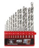 DEKTON HSS COBALT Drill Set 13 Pcs. 2-8mm